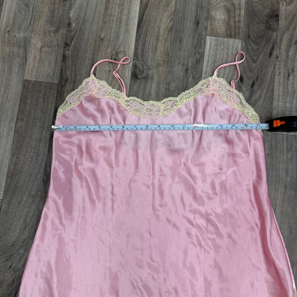 Victoria’s Secret Coquette pink lace detail satin slip dress - Picture 2 of 4